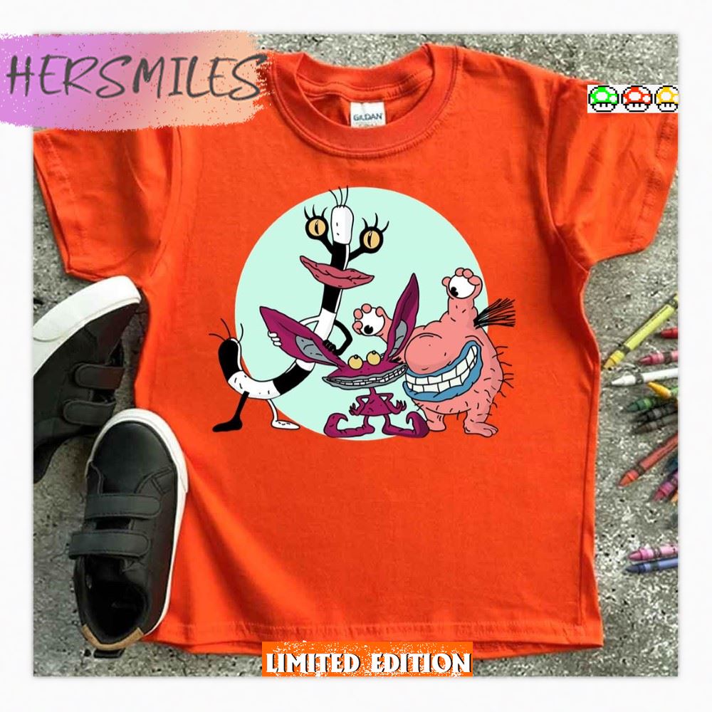 Aaahh Real Monsters Cute Aquad Design T-Shirt Aaahh Real Monsters Cute Aquad Design T-Shirt