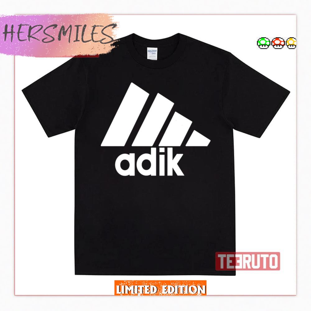 Adik Logo Escape From Tarkov Adidas Parody Shirt