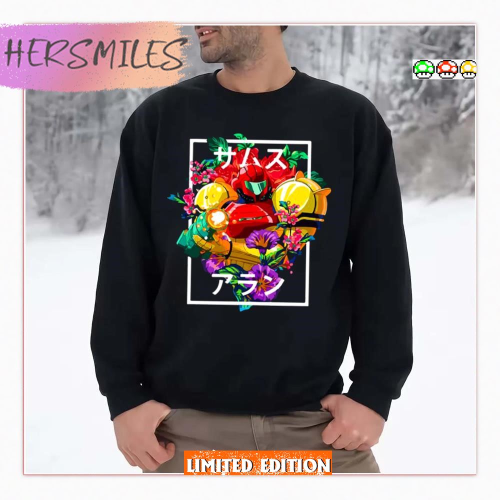 Aesthetic Design Metroid Dread Samus T-Shirt