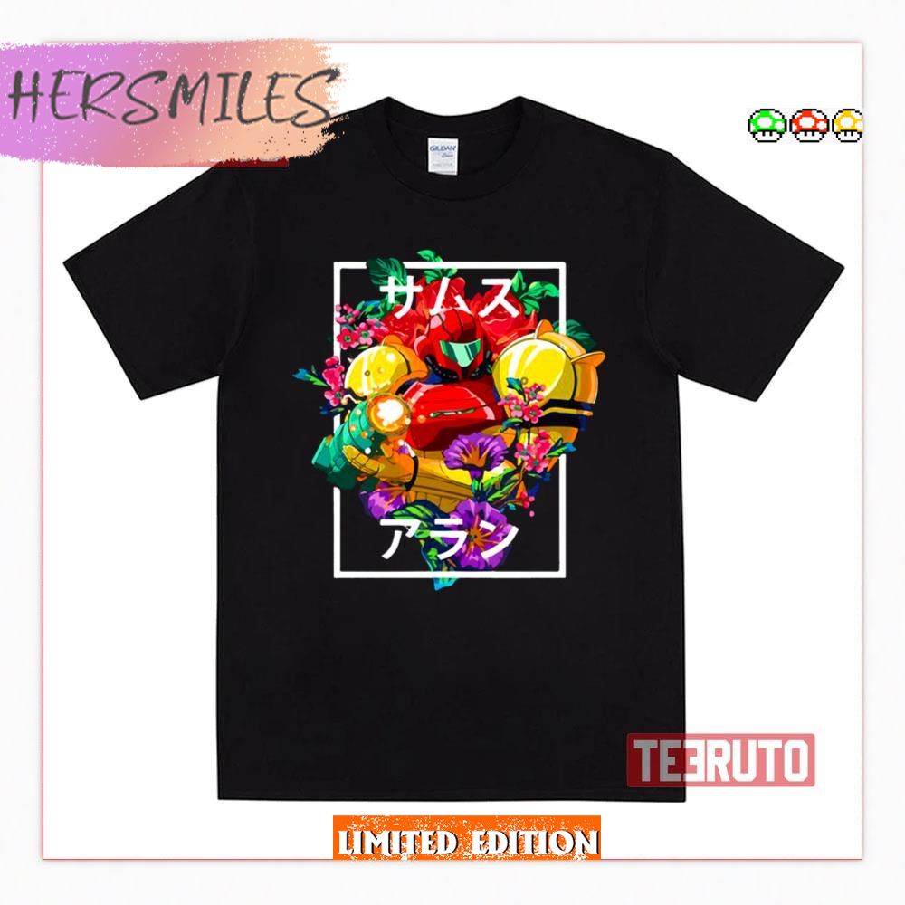 Aesthetic Design Metroid Dread Samus T-Shirt