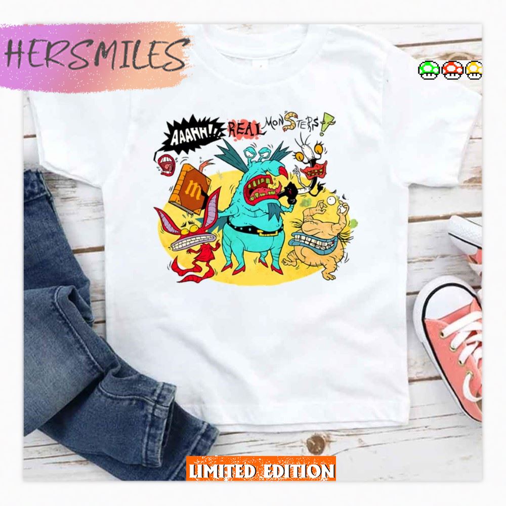 Ahh Real Monsters Artwork T-Shirt Ahh Real Monsters Artwork T-Shirt