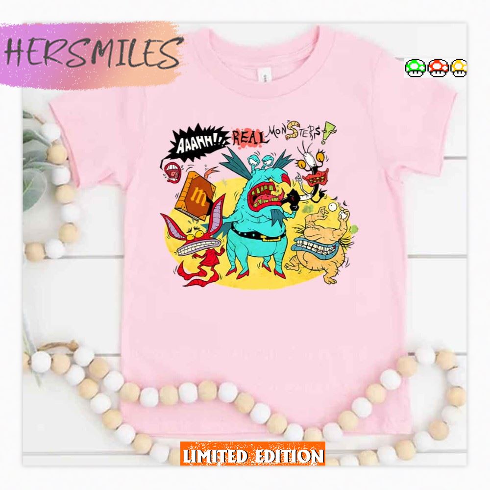 Ahh Real Monsters Artwork T-Shirt