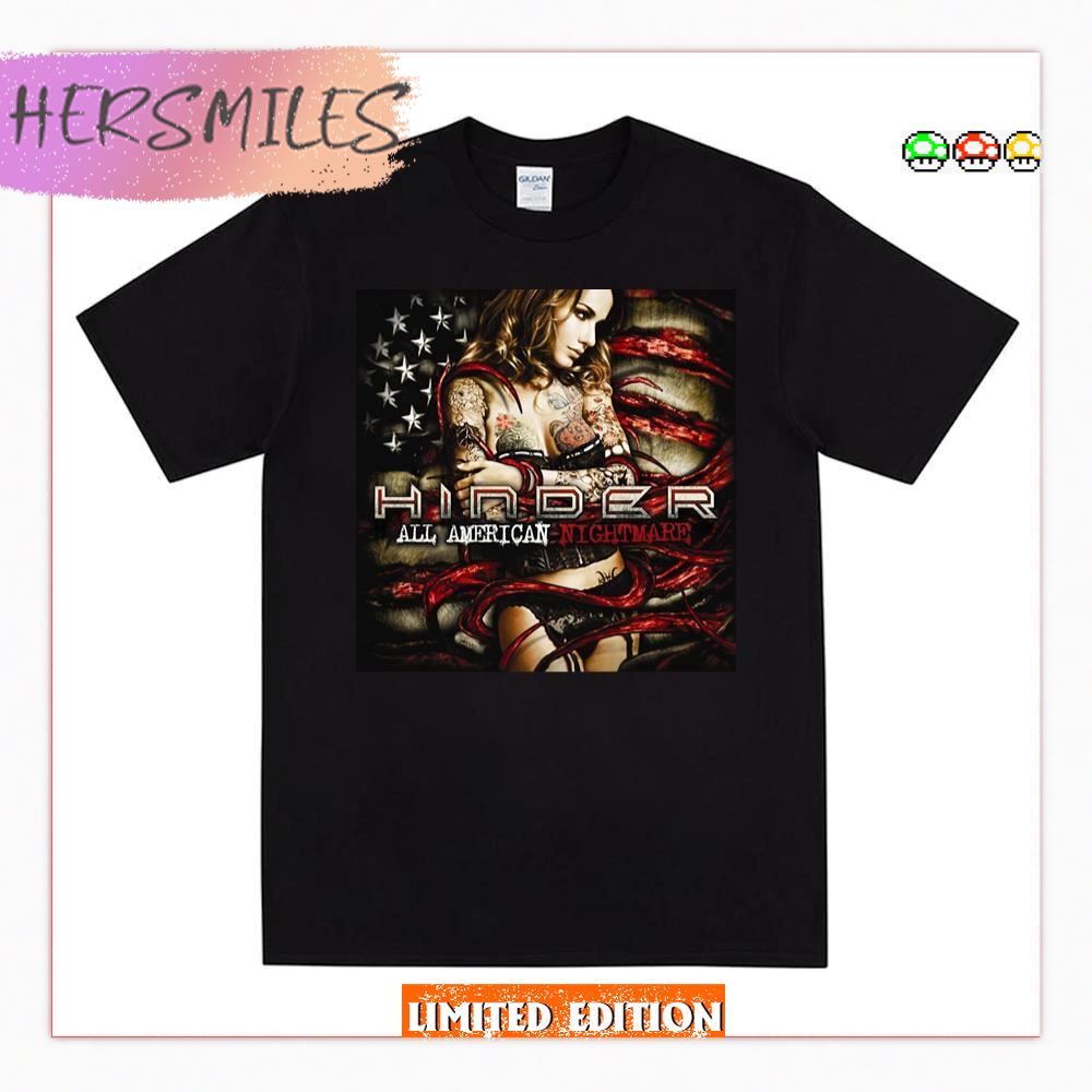 All American Nightmare Hinder Band T-Shirt