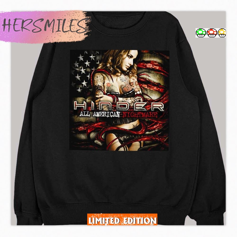 All American Nightmare Hinder Band T-Shirt