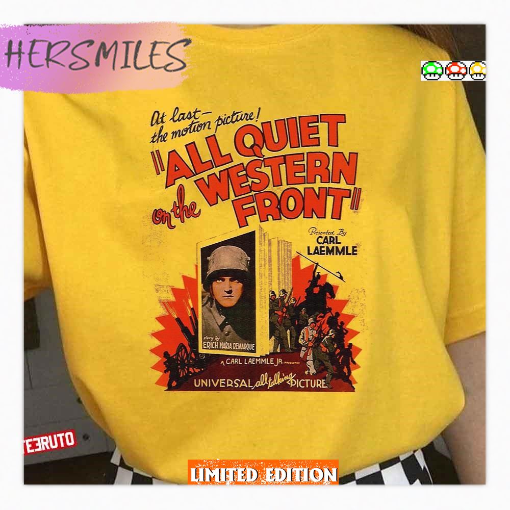 All Quiet On The Western Front 1930 Graphic Shirt