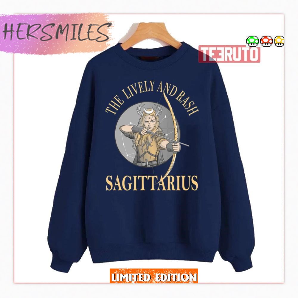 Arrow Design Sagittarius Zodiac Sign Astrology Shirt