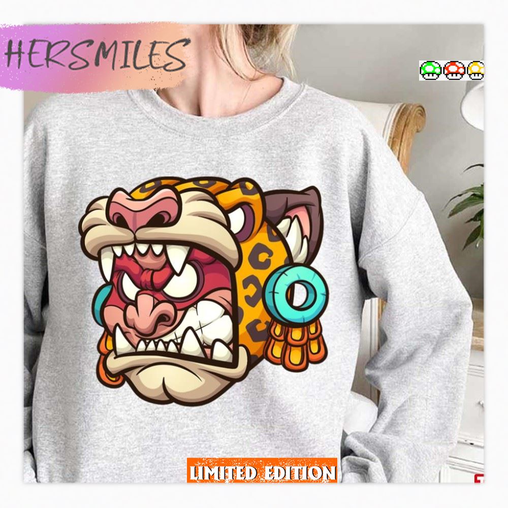 Aztec Jaguar Warrior Donkey Kong T-Shirt