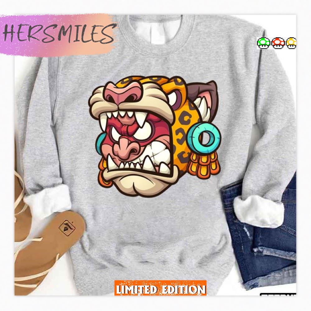 Aztec Jaguar Warrior Donkey Kong T-Shirt