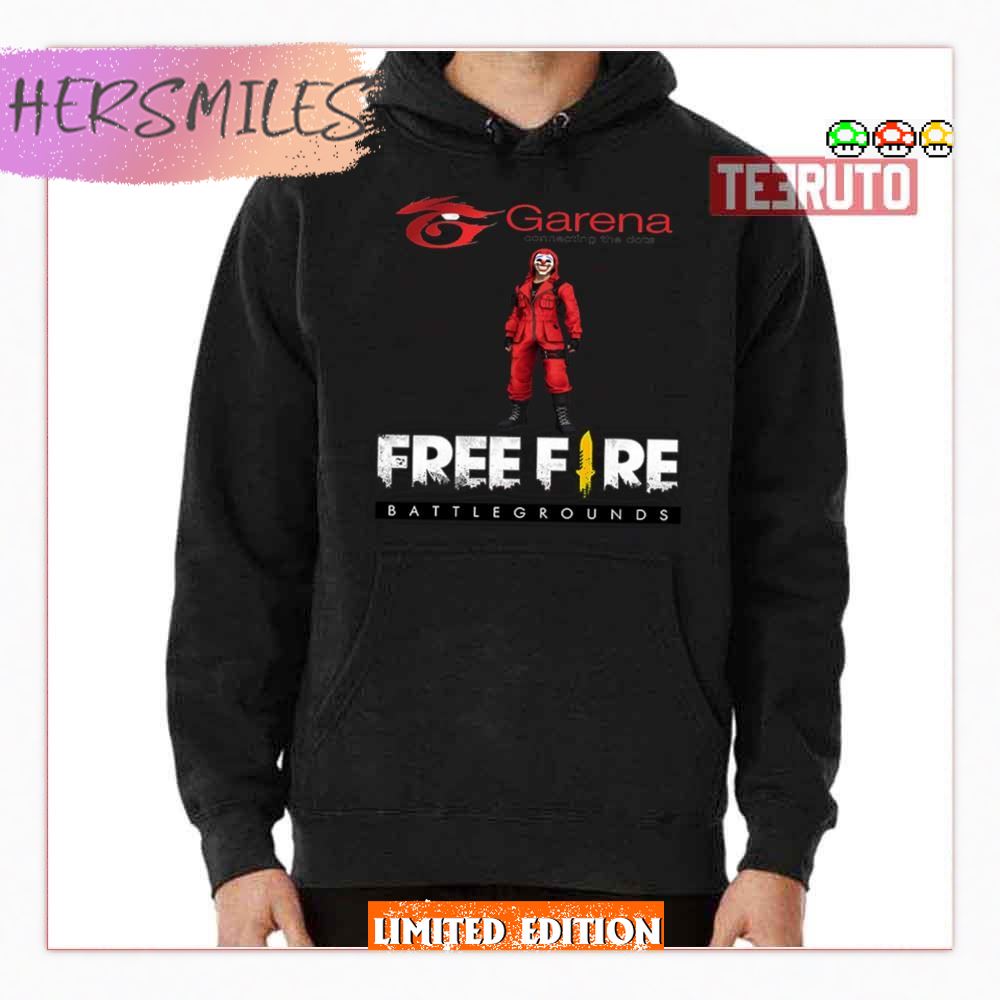 Battlegrounds Logo Garena Free Fire Game T-Shirt