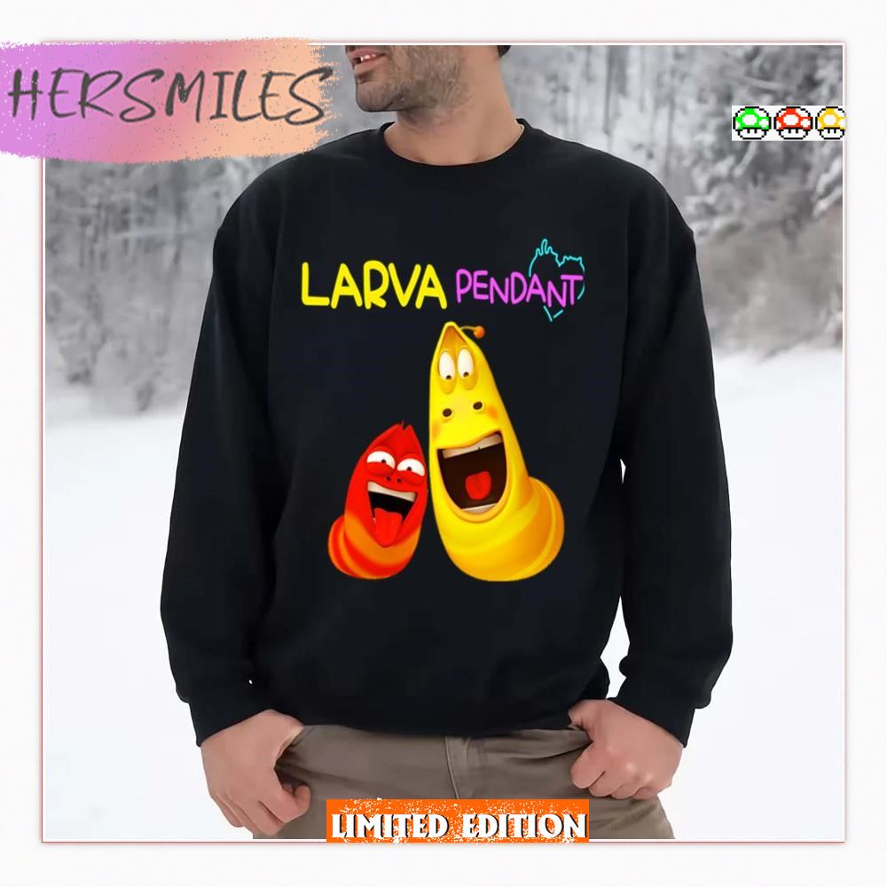 Bestfriend Forever Larva Pendant T-Shirt