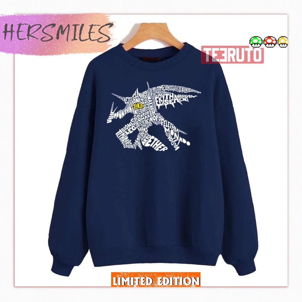 Bionis Word Art Xenoblade Chronicles Shirt