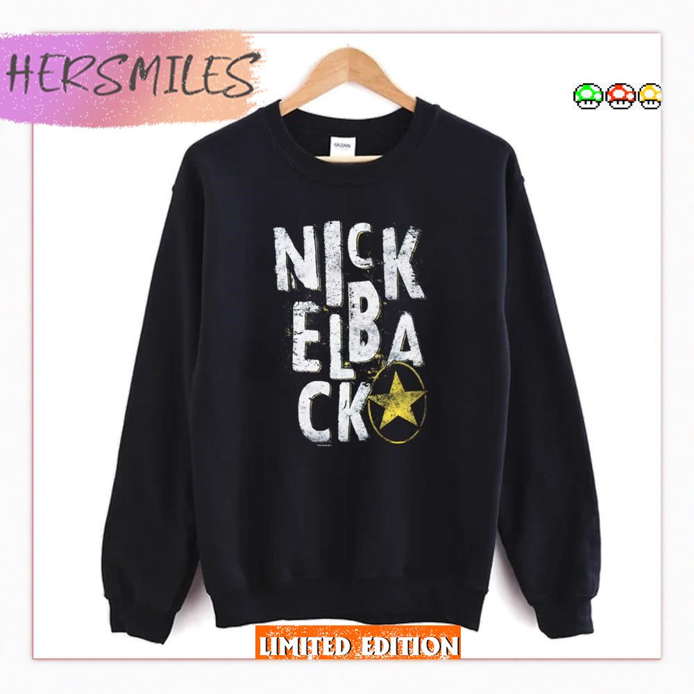 Blacks Star Nickelback T-Shirt