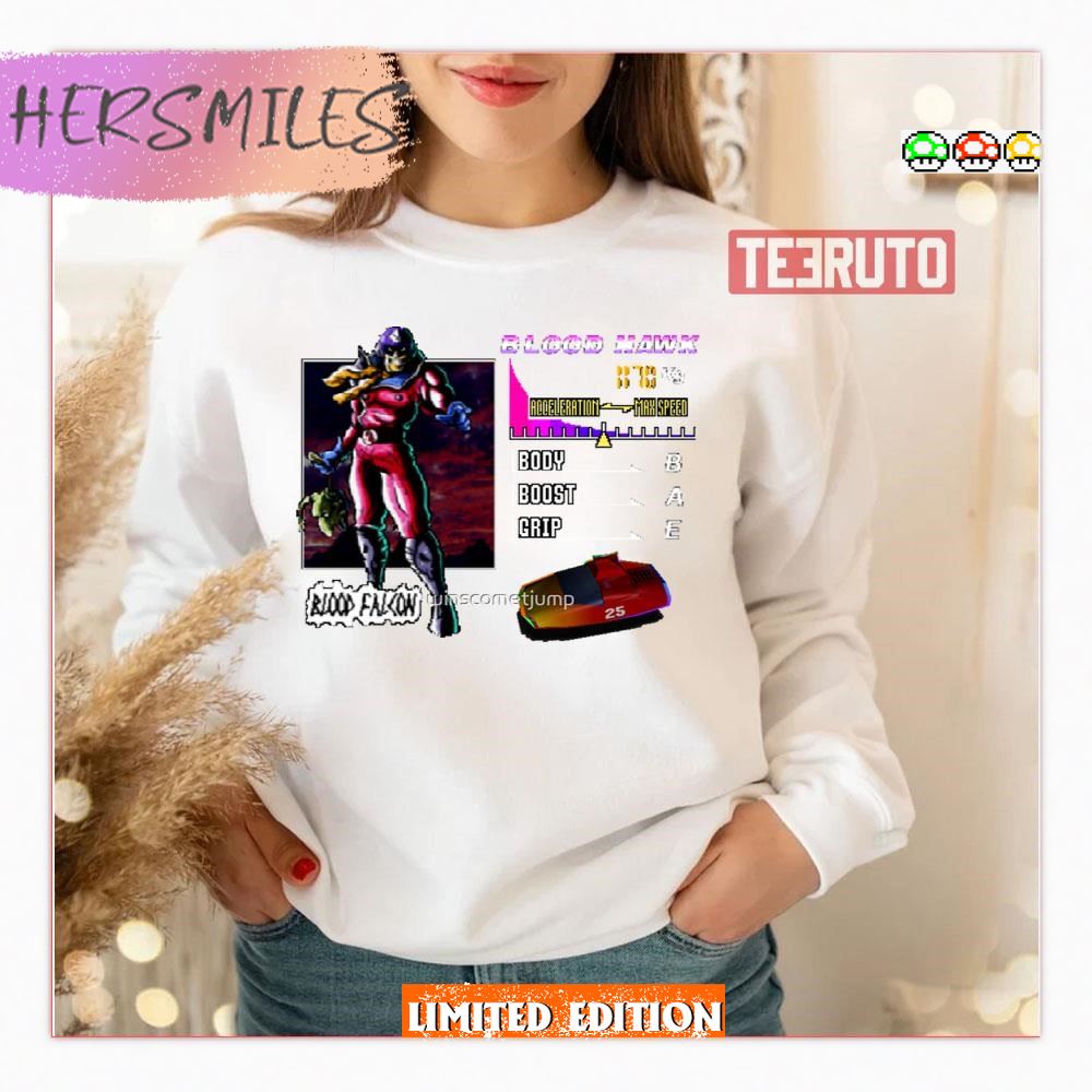 Blood Falcon Character Select F Zero X T-Shirt