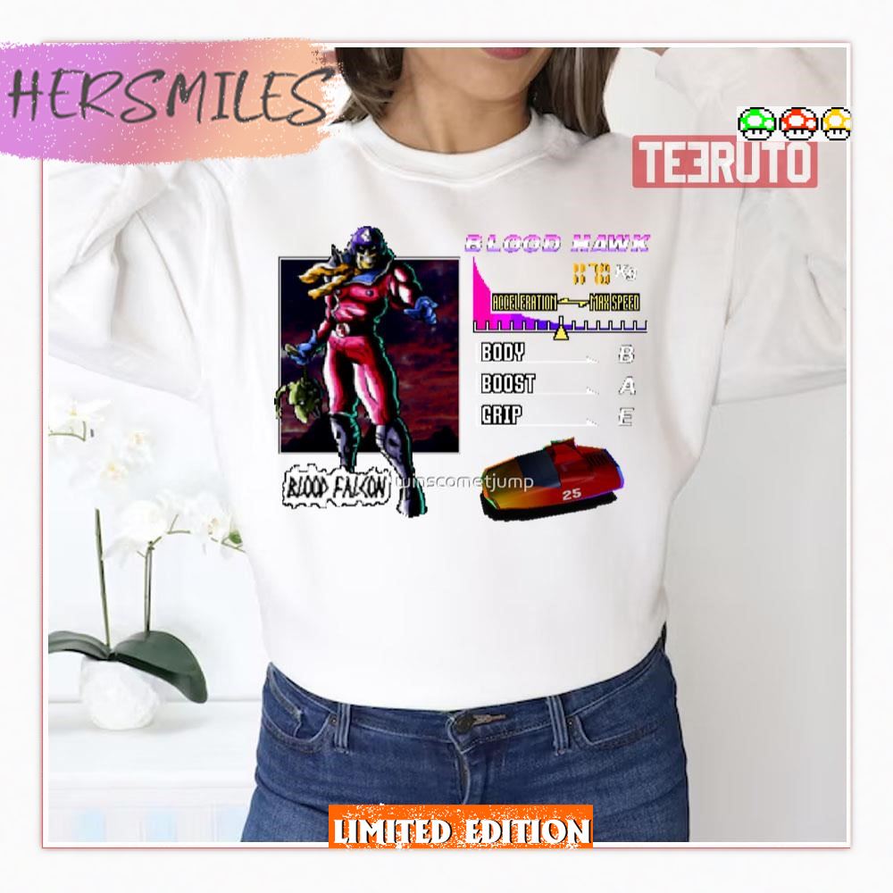 Blood Falcon Character Select F Zero X T-Shirt