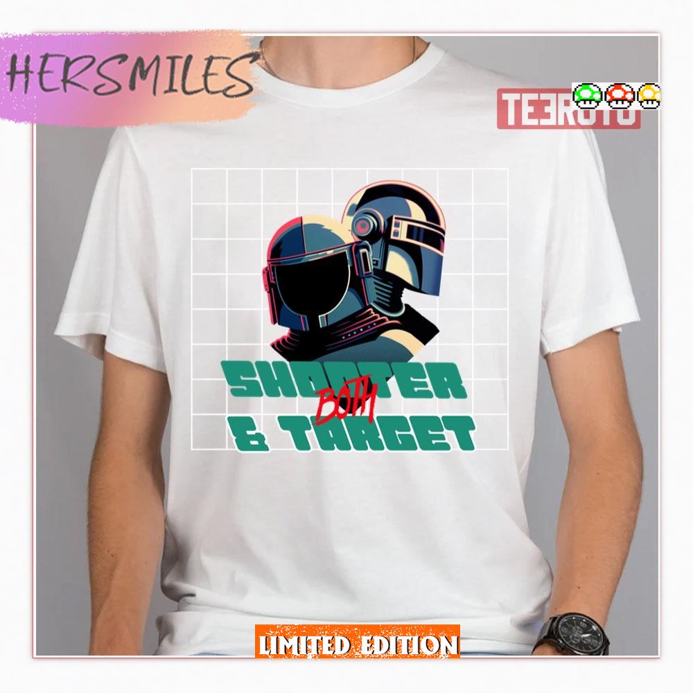 Both Shooter &amp Target The Mandalorian Shirt