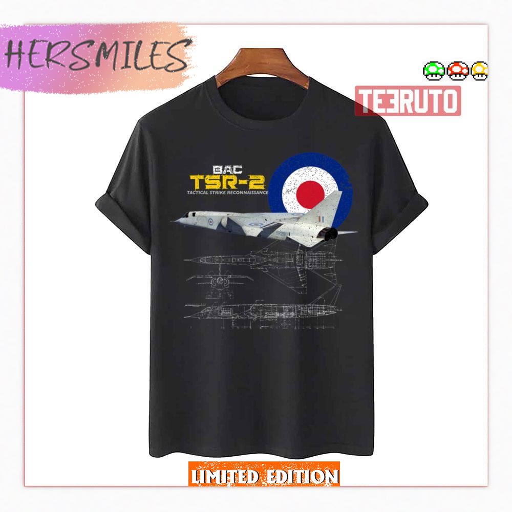 British Bac Tsr 2 Air Force Shirt
