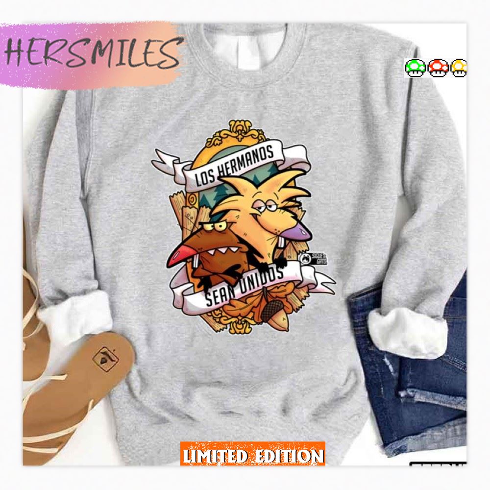 Brothers Be Unite Angry Beavers T-Shirt