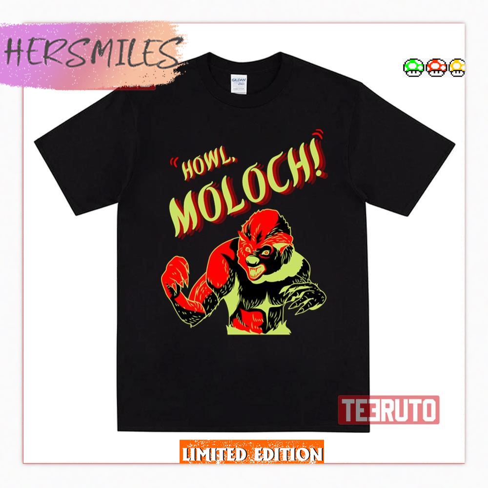 Brown Howl Moloch Allen Ginsberg Shirt