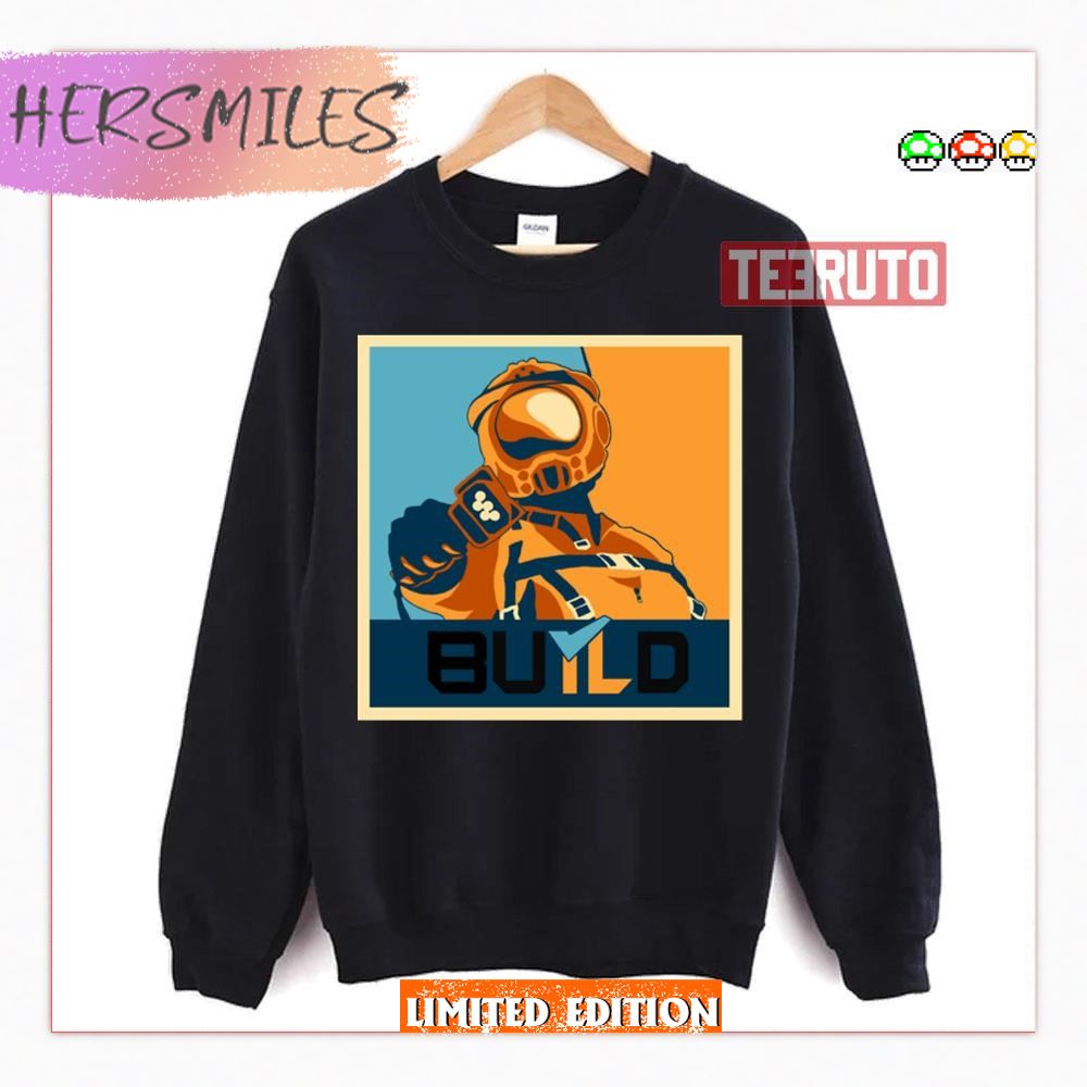 Build Game Satisfactory Game Fortnite T-Shirt Build Game Satisfactory Game Fortnite T-Shirt