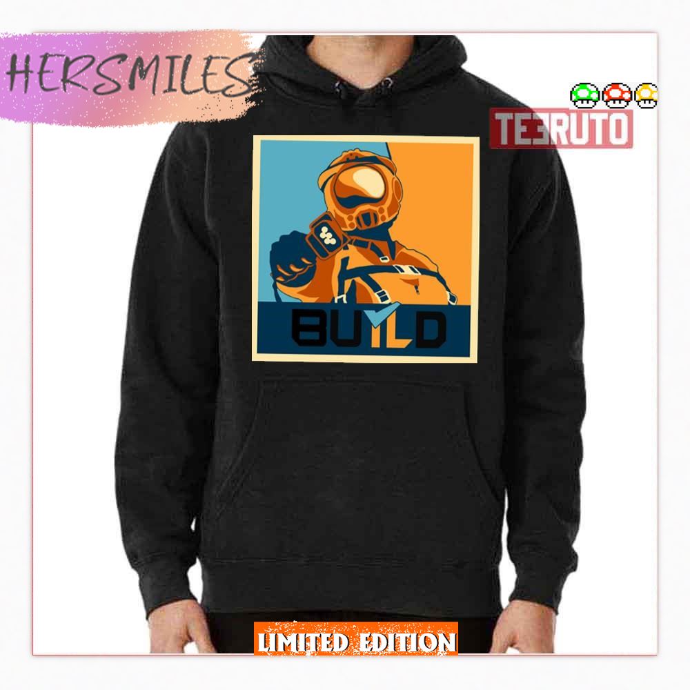 Build Game Satisfactory Game Fortnite T-Shirt
