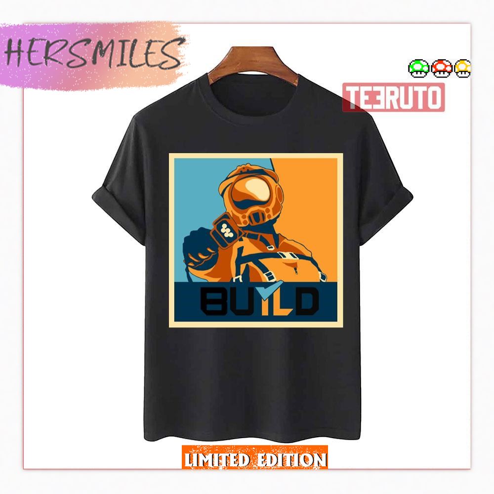Build Game Satisfactory Game Fortnite T-Shirt