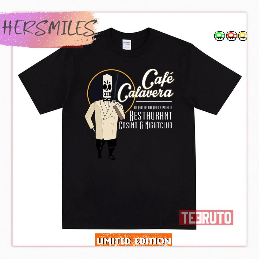 Cafe Calavera Grim Fandango T-Shirt