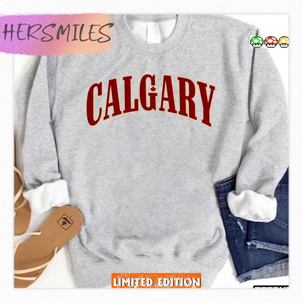 Calgary Canada Logo Calgary Flames Shirt