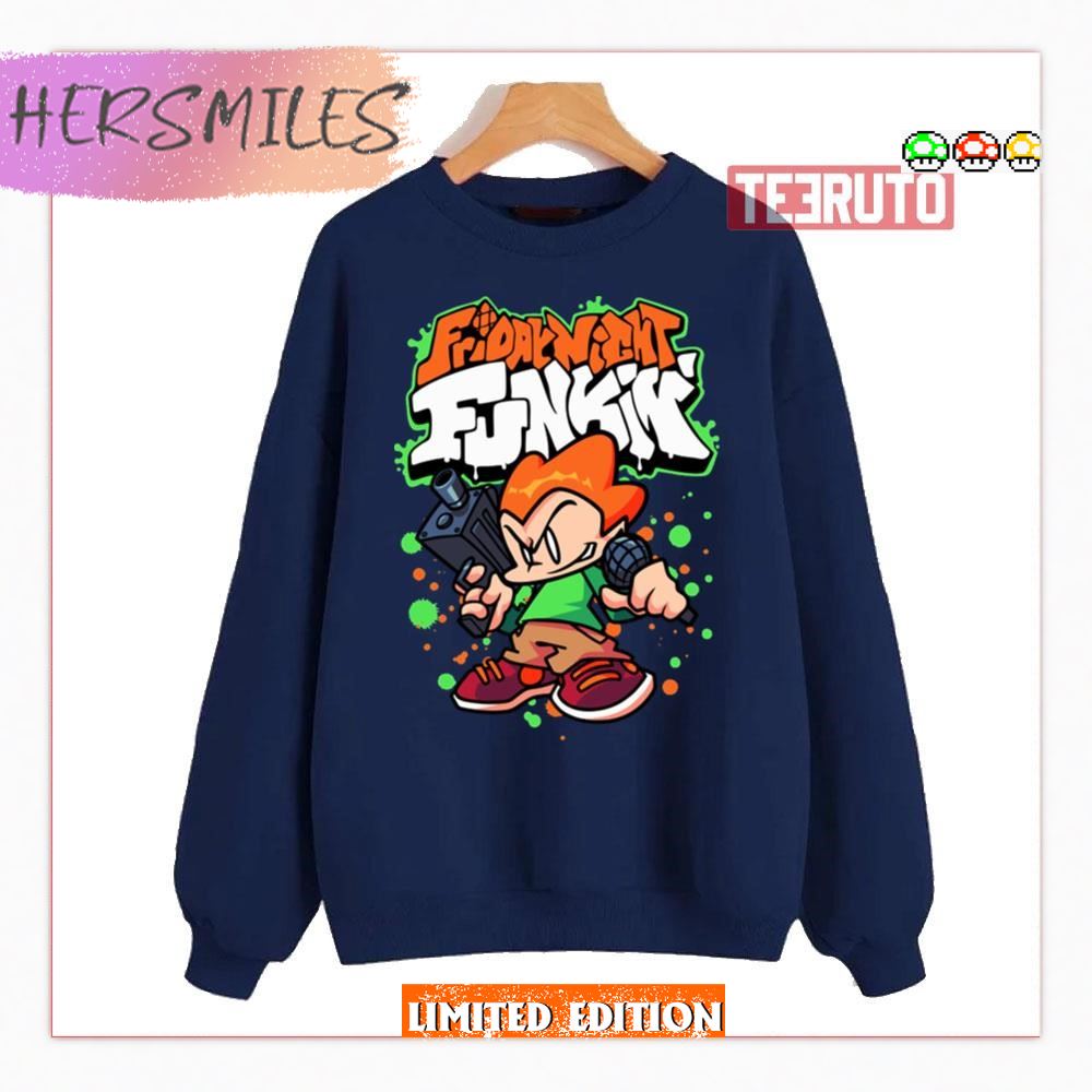 Cartoon Friday Night Funkin Pico T-Shirt