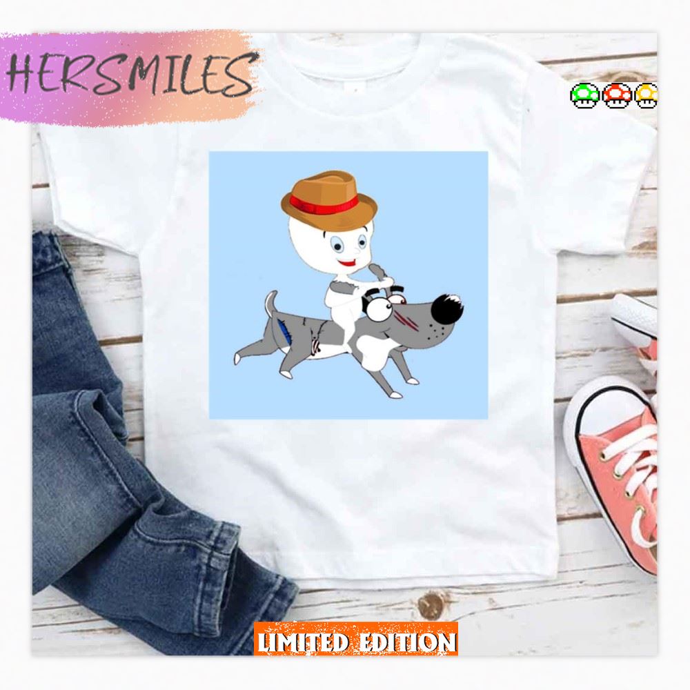 Casper Plays Cowboys Casper The Ghost T-Shirt
