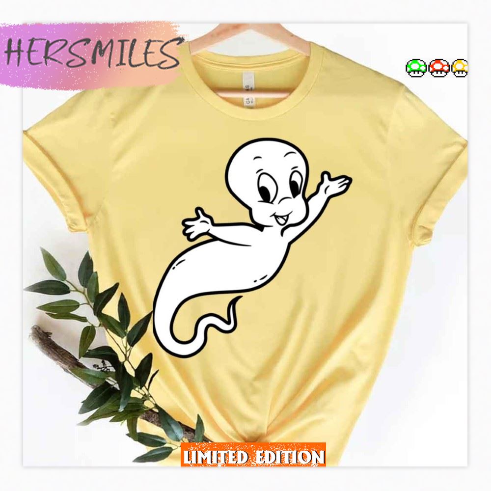 Casper The Ghost Cute Cartoon T-Shirt