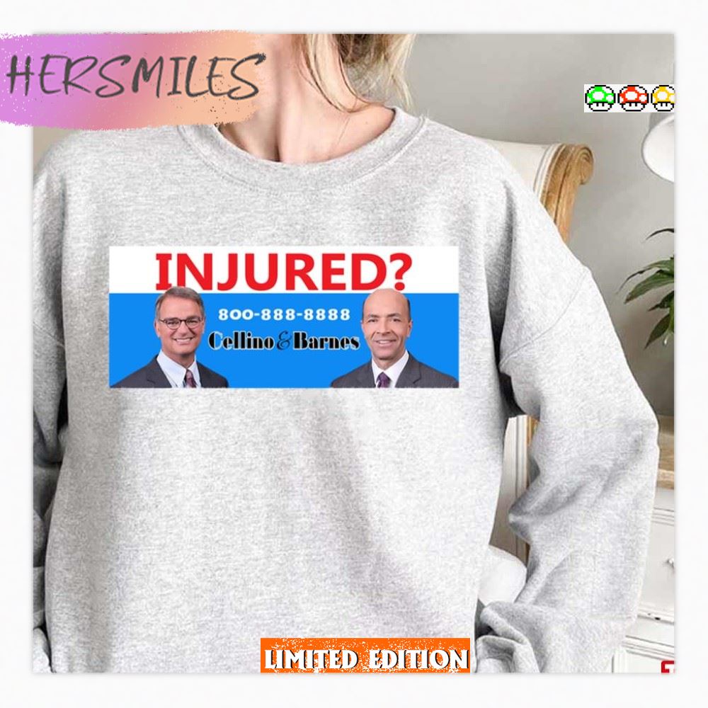Cellino &amp Barnes Injured T-Shirt