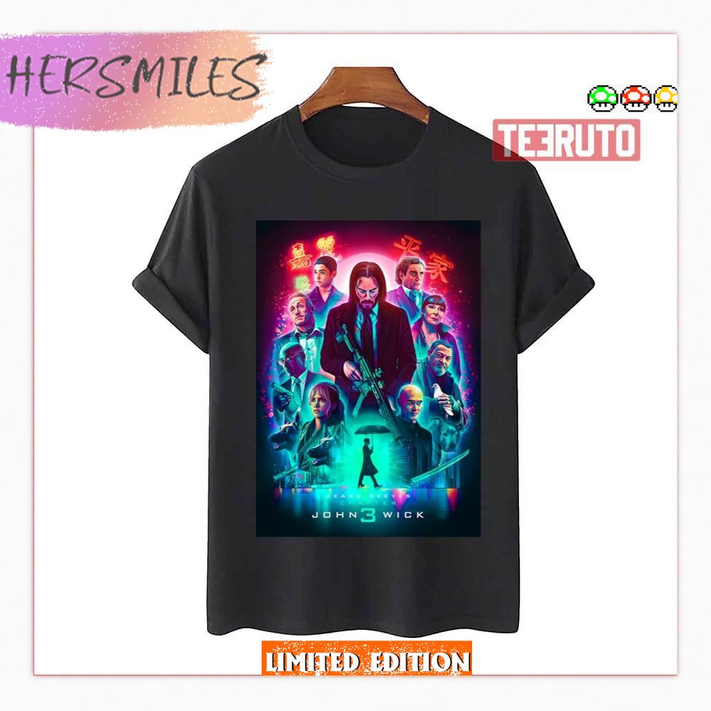 Chapter 3 Keanu Reeves John Wick Hq1 T-Shirt