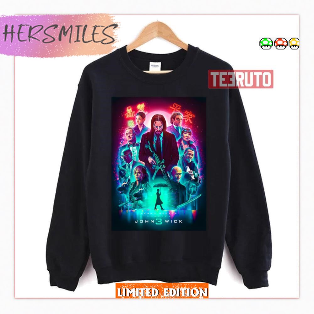 Chapter 3 Keanu Reeves John Wick Hq1 T-Shirt Chapter 3 Keanu Reeves John Wick Hq1 T-Shirt