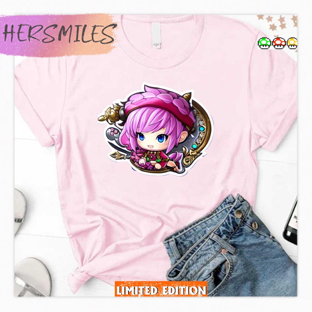 Character In Pink Bean Maplestory T-Shirt