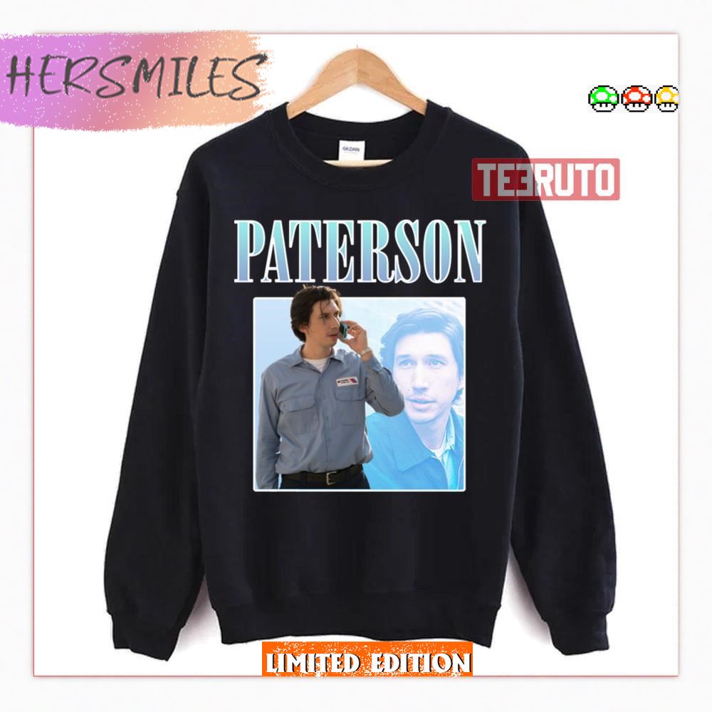 Character Paterson Adam Driver T-Shirt Character Paterson Adam Driver T-Shirt