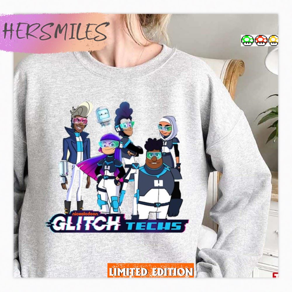 Characters Design Glitch Techs T-Shirt
