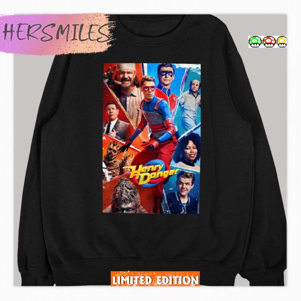 Characters In Henry Danger Season 4 T-Shirt