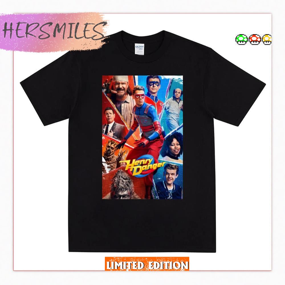 Characters In Henry Danger Season 4 T-Shirt