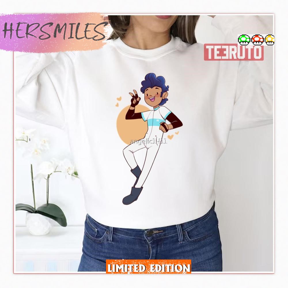 Chibi Five Say Hi Glitch Techs T-Shirt
