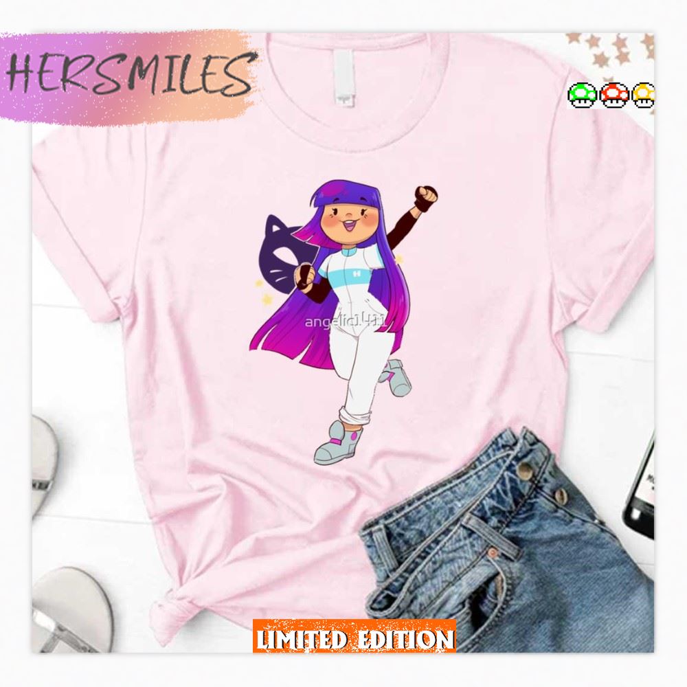 Chibi Miko Girl From Glitch Techs T-Shirt