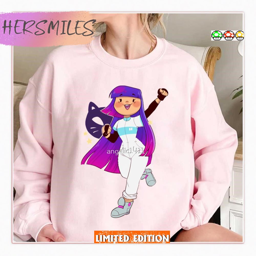 Chibi Miko Girl From Glitch Techs T-Shirt