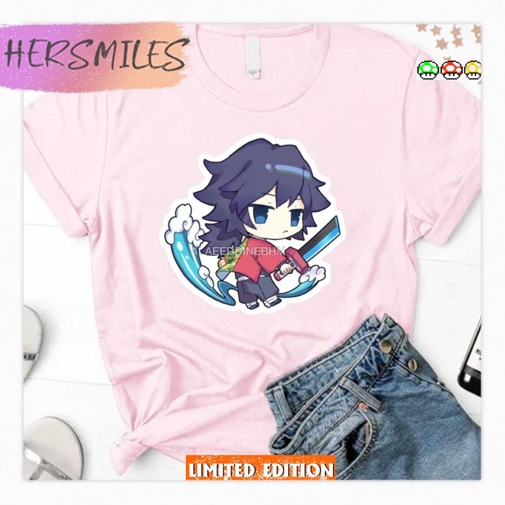 Chibi The Water Tomioka Giyu T-Shirt