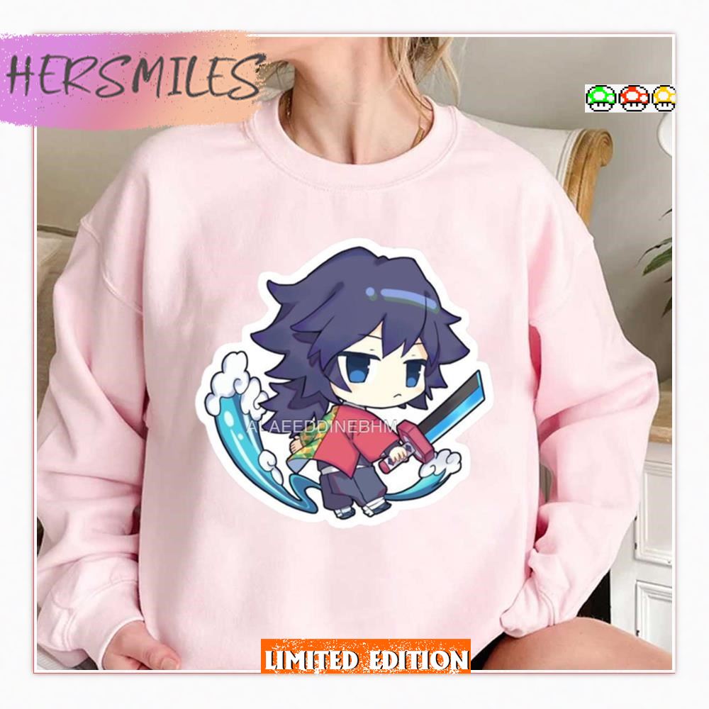 Chibi The Water Tomioka Giyu T-Shirt