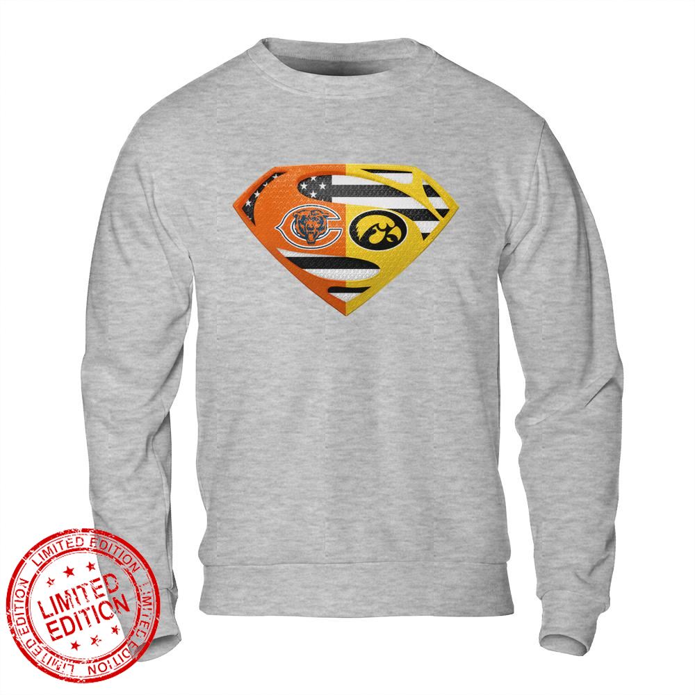 Chicago bears superman outlet shirt