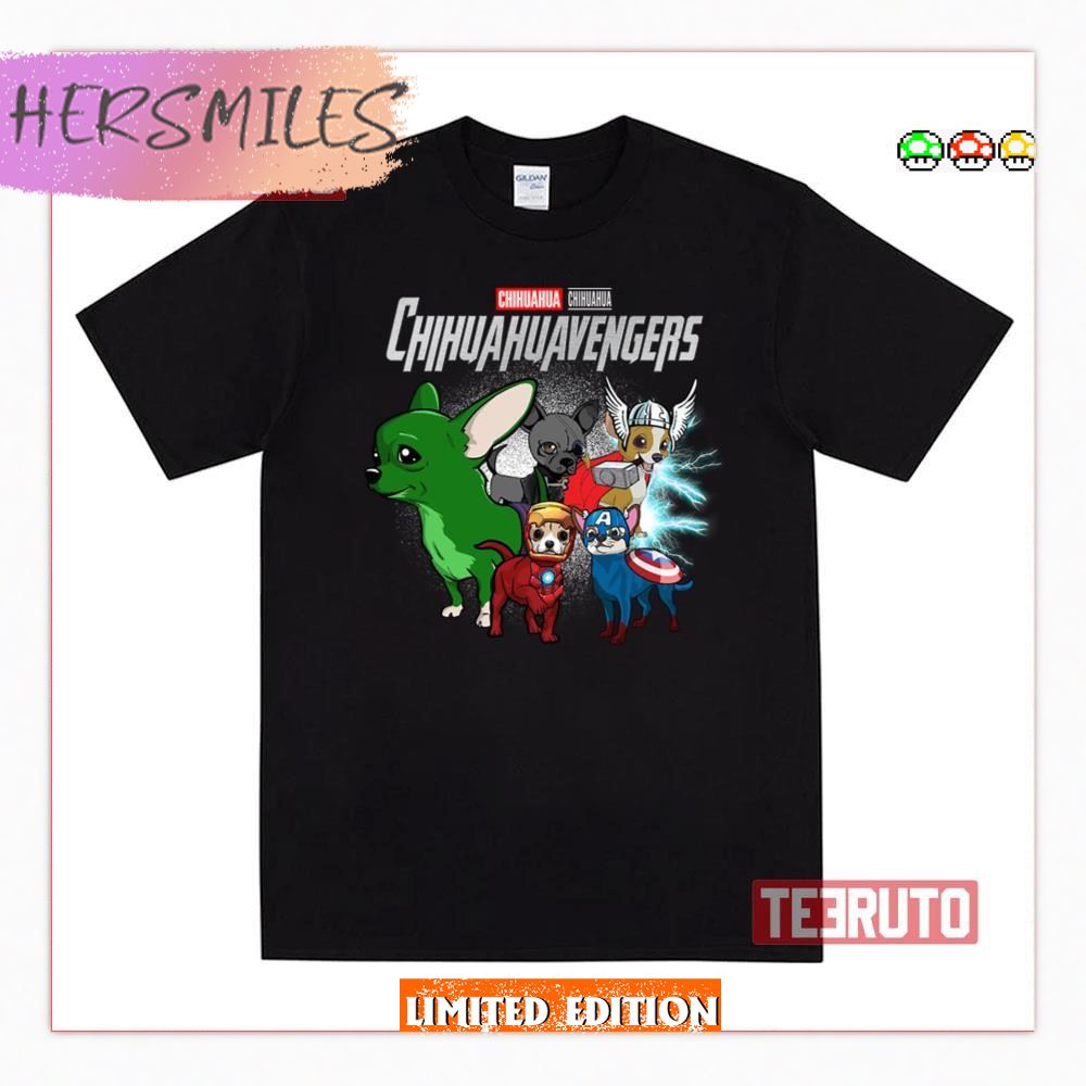 Chihuahua Avengers Chihuahuaavengers Dog Superhero Shirt