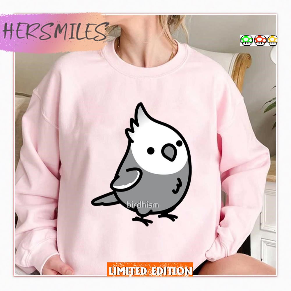 Chubby White Faced Cockatiel T-Shirt