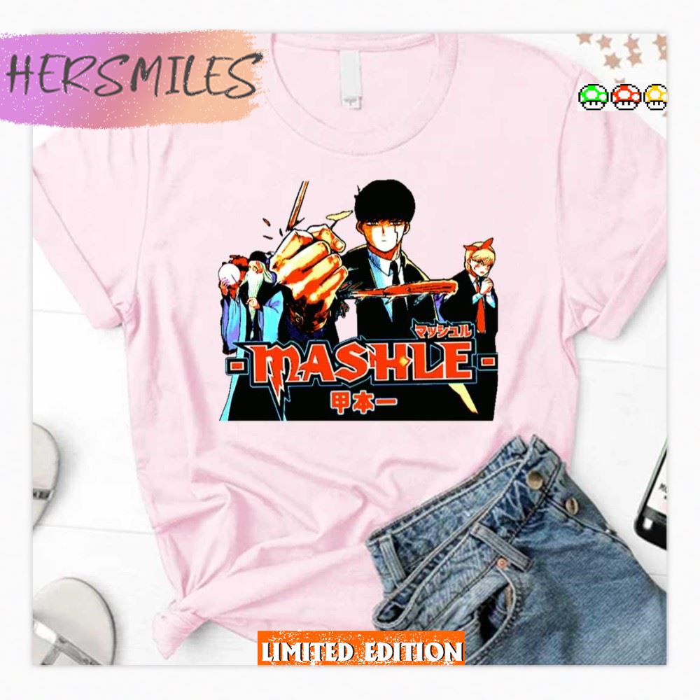 Classique Design Of Mashle Magic And Muscles Shirt