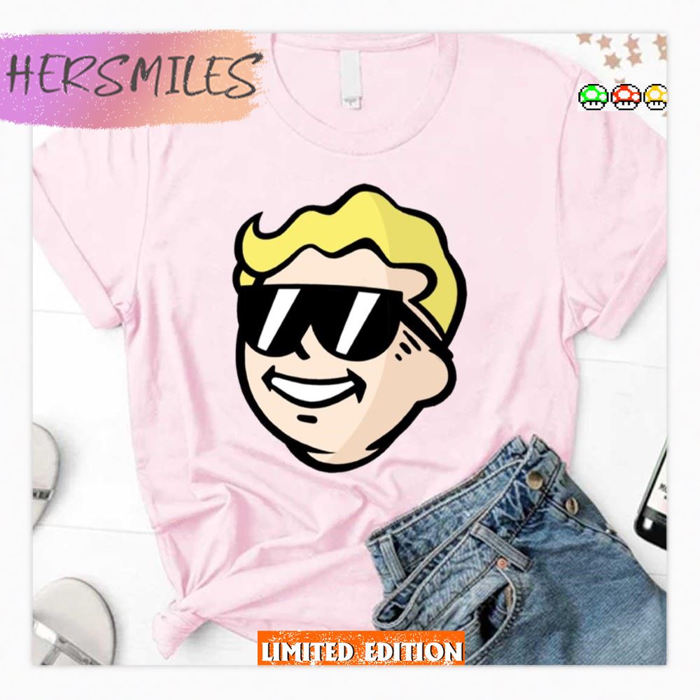 Cool Glasses Fallout Game T-Shirt