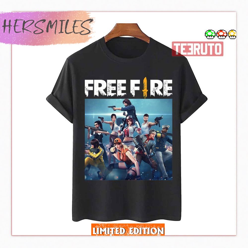 garena free fire shirt