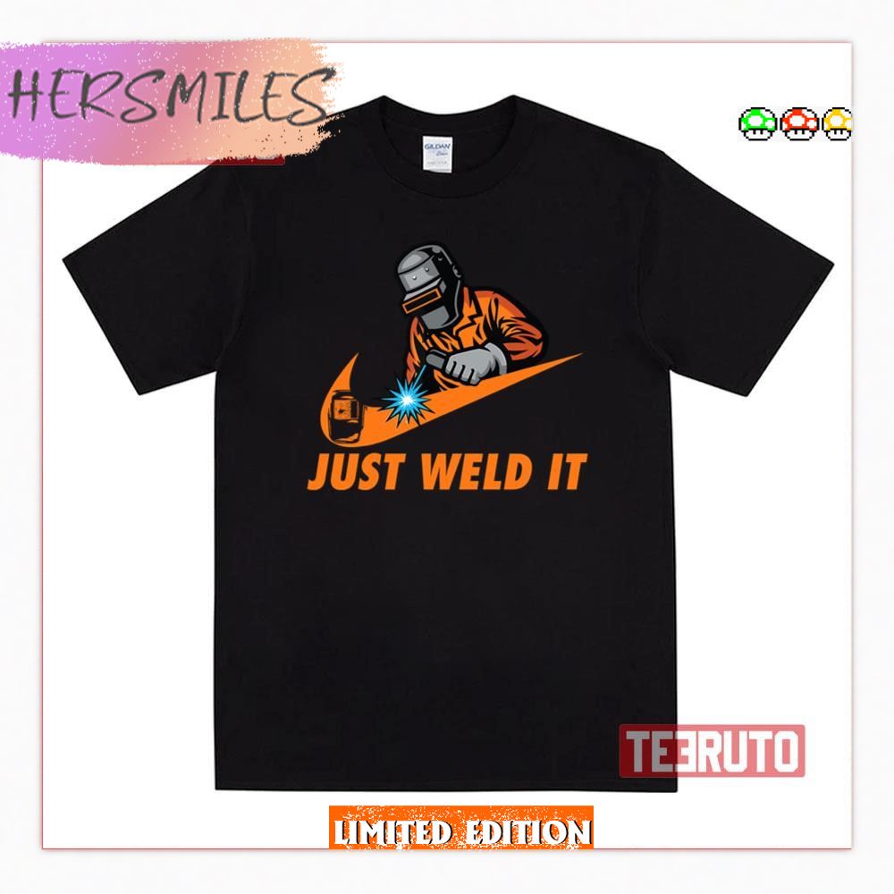 Cool Welding Welder X Nike Logo Shirt
